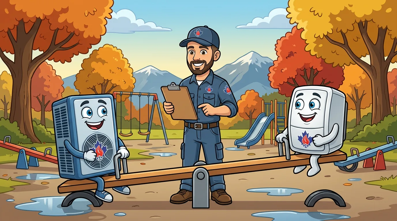 Heat Pump vs Furnace in BC: Real Running Costs at BC Hydro and FortisBC Rates