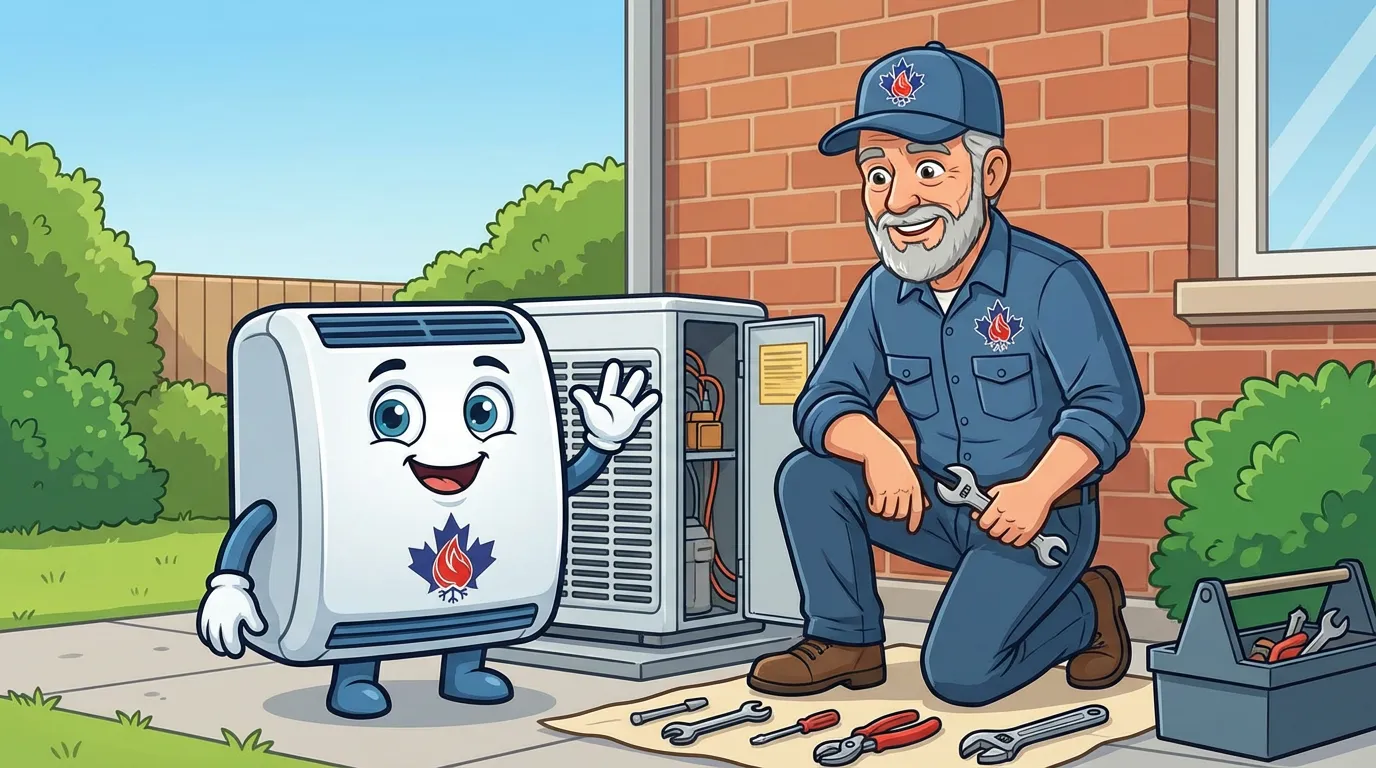 Air conditioning installation by Veteran HVAC technician