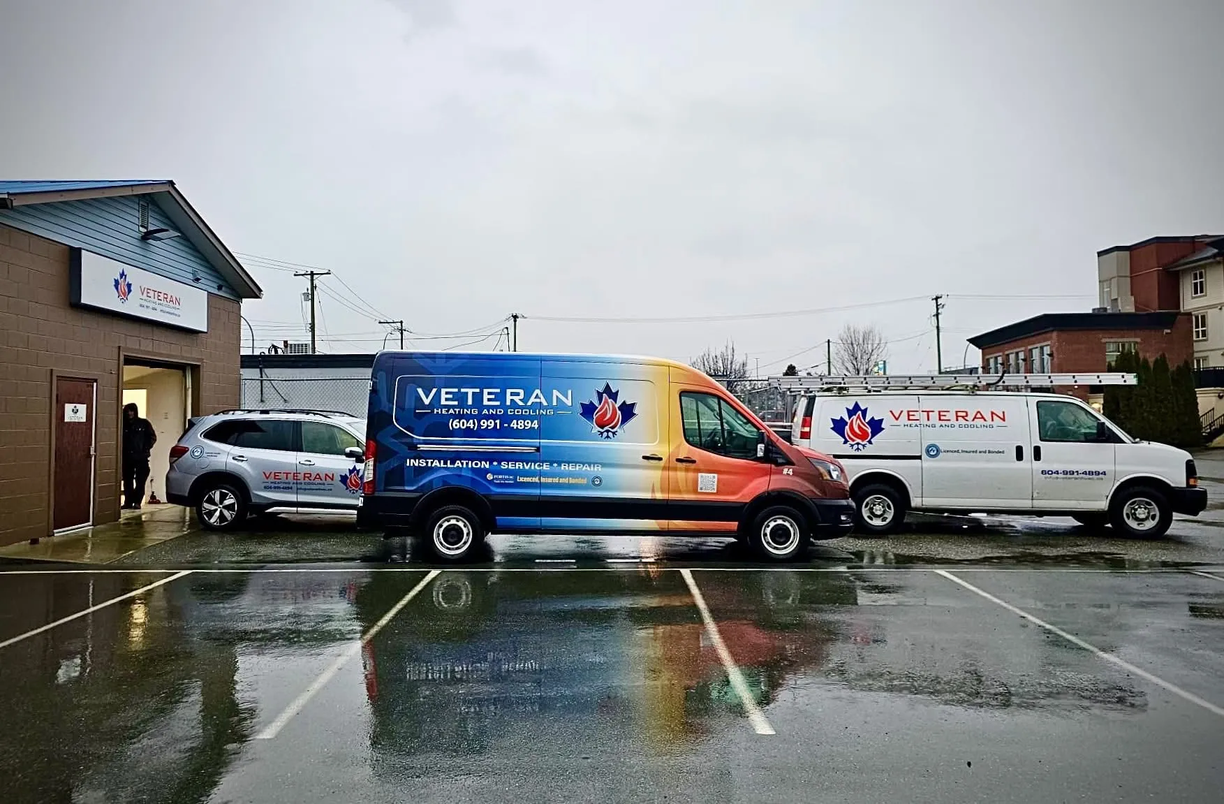 Veteran HVAC service fleet in BC