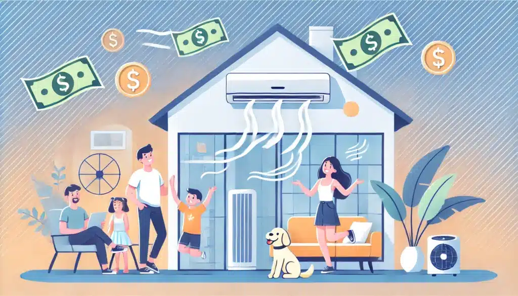 Rebates for heat pump and furnace