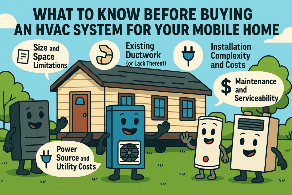 HVAC for mobile home