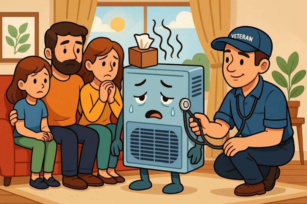 Why my heat pump is not heating
