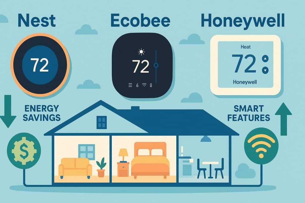 Thermostat ecobee honeywell nest