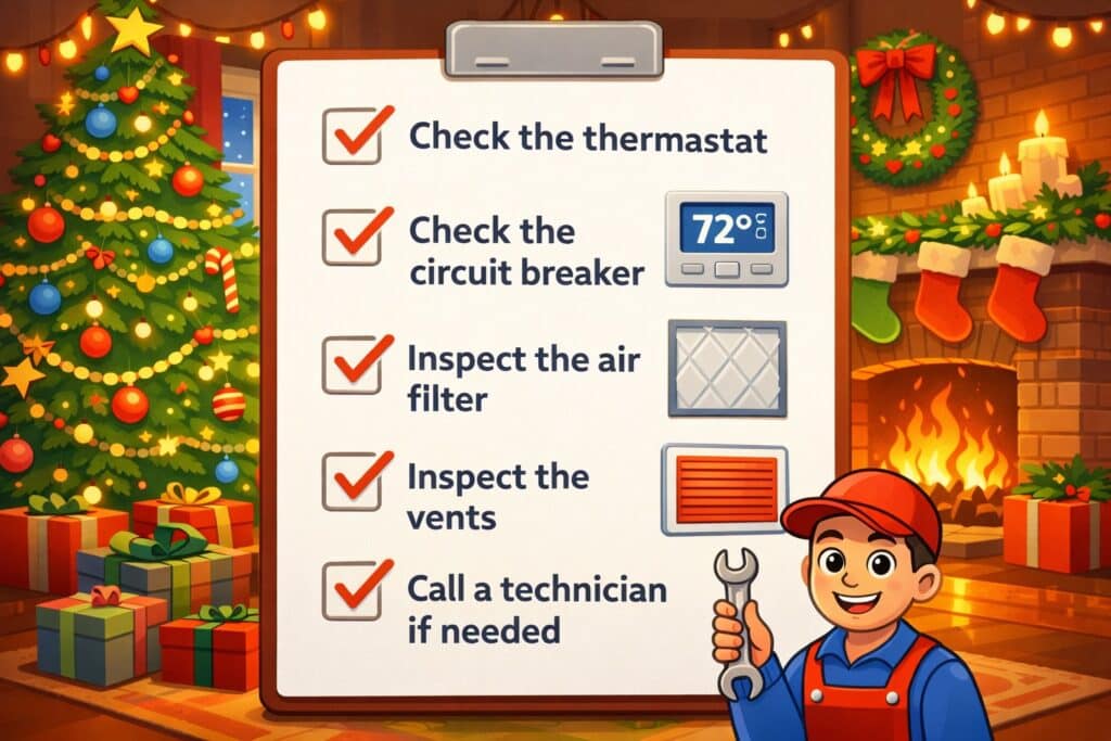Checklist troubleshooting hvac