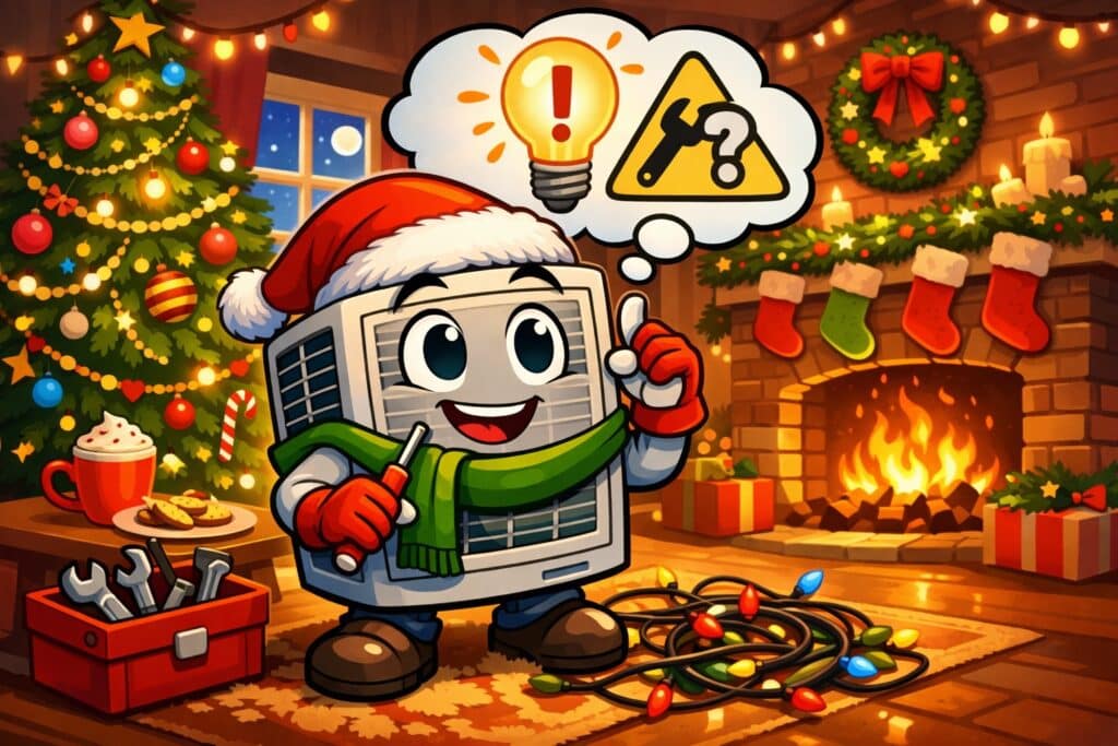 Holiday troubleshooting hvac